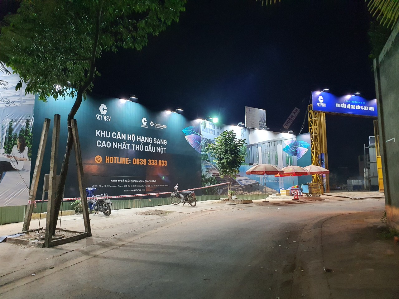 THI CÔNG PANOL DỰ ÁN SKY VIEW
