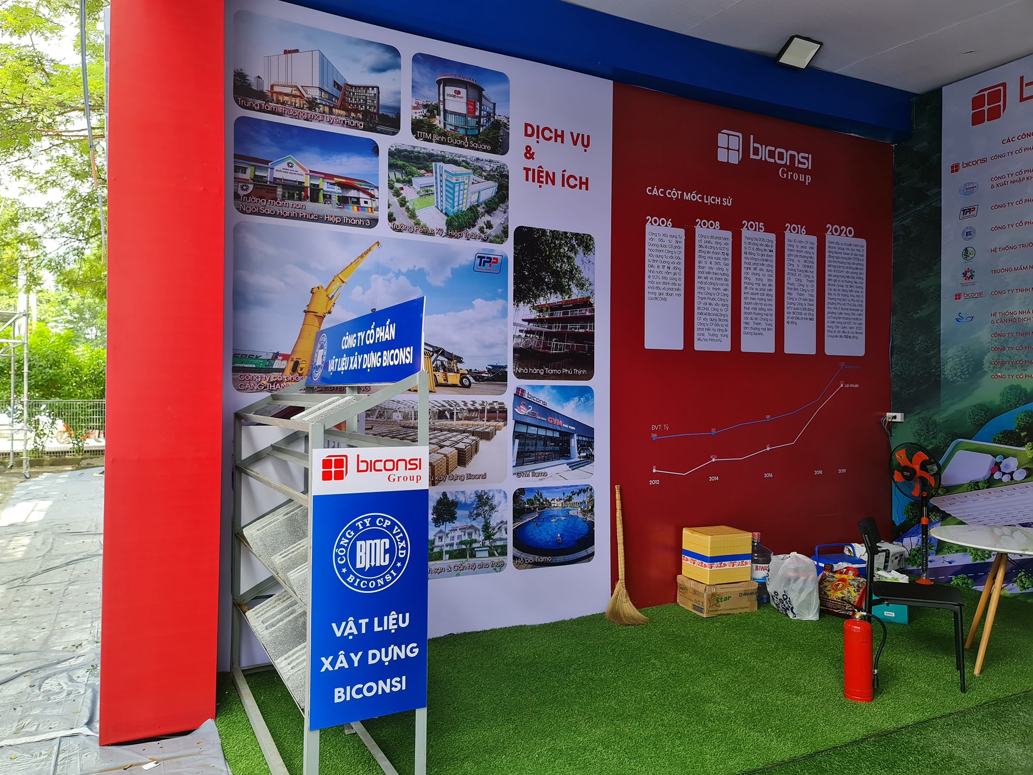 bạt không gân trang trí