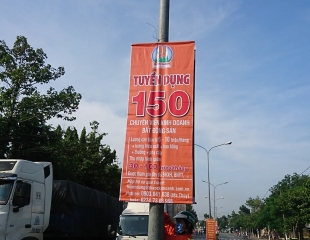 TREO BANG RON TUYỂN DỤNG CÔNG TY KIM OANH