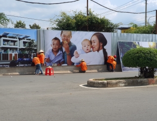 THI CÔNG HÀNG RÀO DỰ ÁN CHO TTTM BICONSI TÂN UYÊN