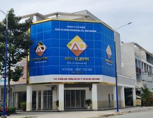 THI CÔNG MẶT DỰNG ALU CÔNG TÝ CỔ  PHẤN BẤT ĐỘNG SẢN ÁNH DƯƠNG, THÀNH PHỐ MỚI , BÌNH DƯƠNG 