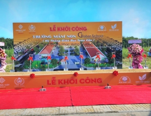TỔ CHỨC LỄ KHỞI CÔNG TRƯỜNG MẦN NON PHÚC HƯNG GOLDEN