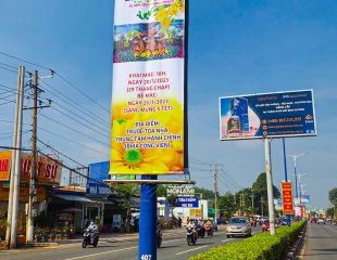 TREO BĂNG RON HỘI HOA XUÂN
