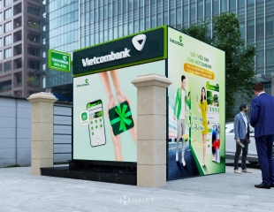THIẾT KẾ QUẦY ATM VIỆT TIN BANK