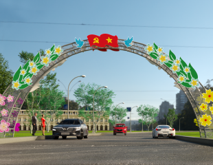 THIẾT KẾ TRANG TRÍ ĐƯỜNG PHỐ