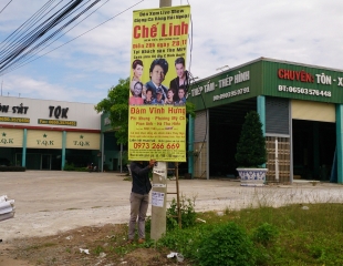 TREO BĂNG RON CHẾ LINH