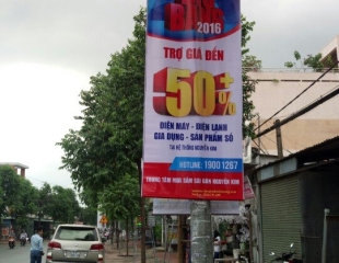 TREO BĂNG RON CHƯƠNG TRÌNH BIGBANG NGUYỄN KIM BÌNH DƯƠNG
