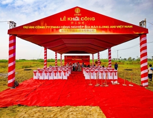 LỄ KHỞI CÔNG DỰ ÁN GIA BẢO LONG AN VIỆT NAM