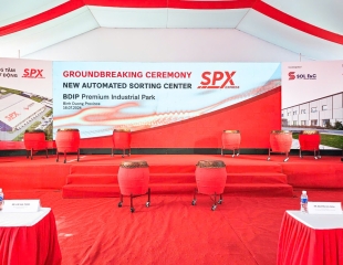 LỄ KHỞI CÔNG TRUNG TÂM PHÂN LOẠI HÀNG TỰ ĐỘNG SPX
